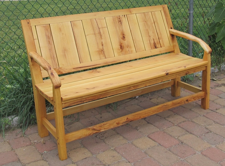 Our new bench