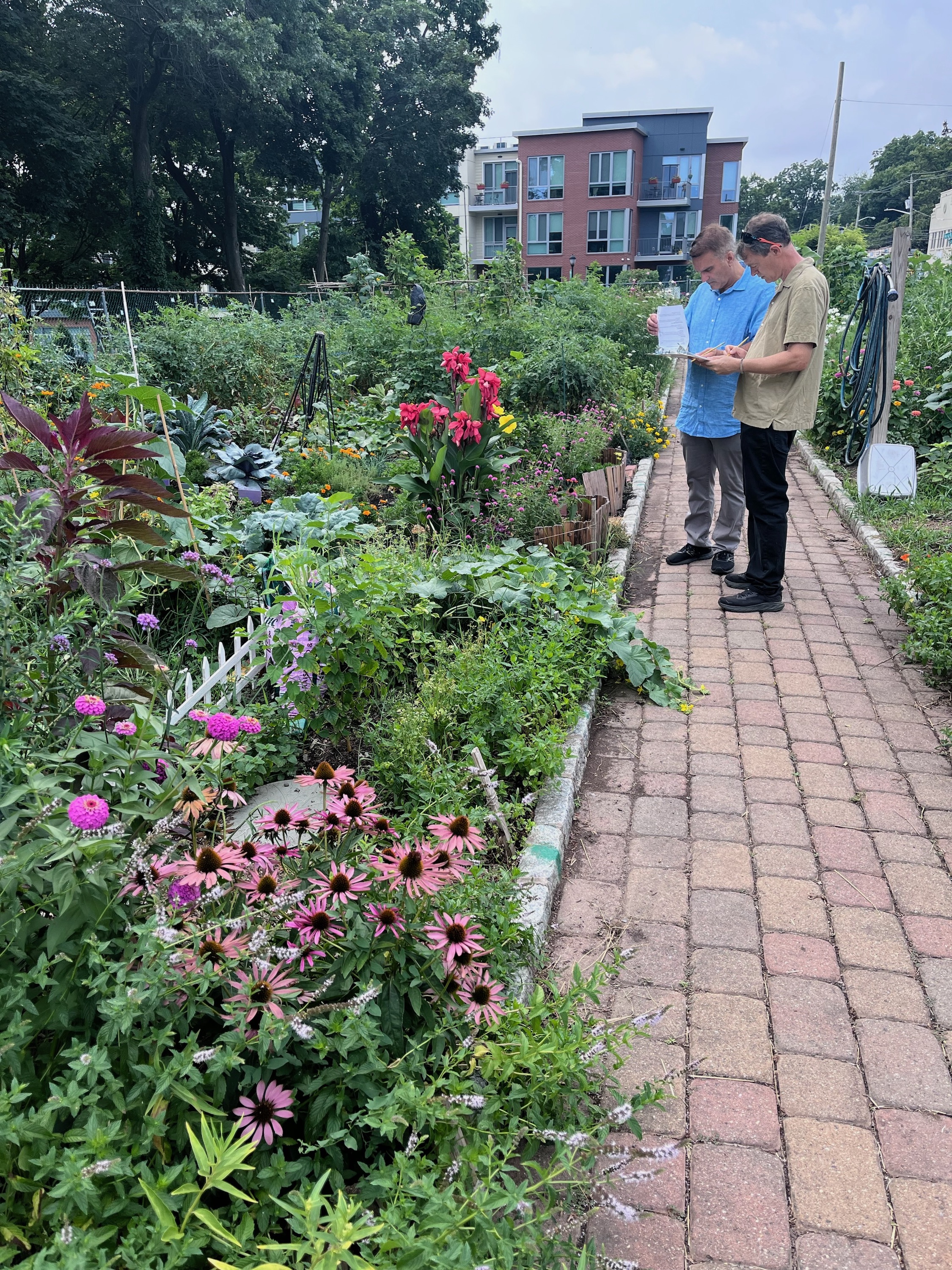 Garden Contest judges